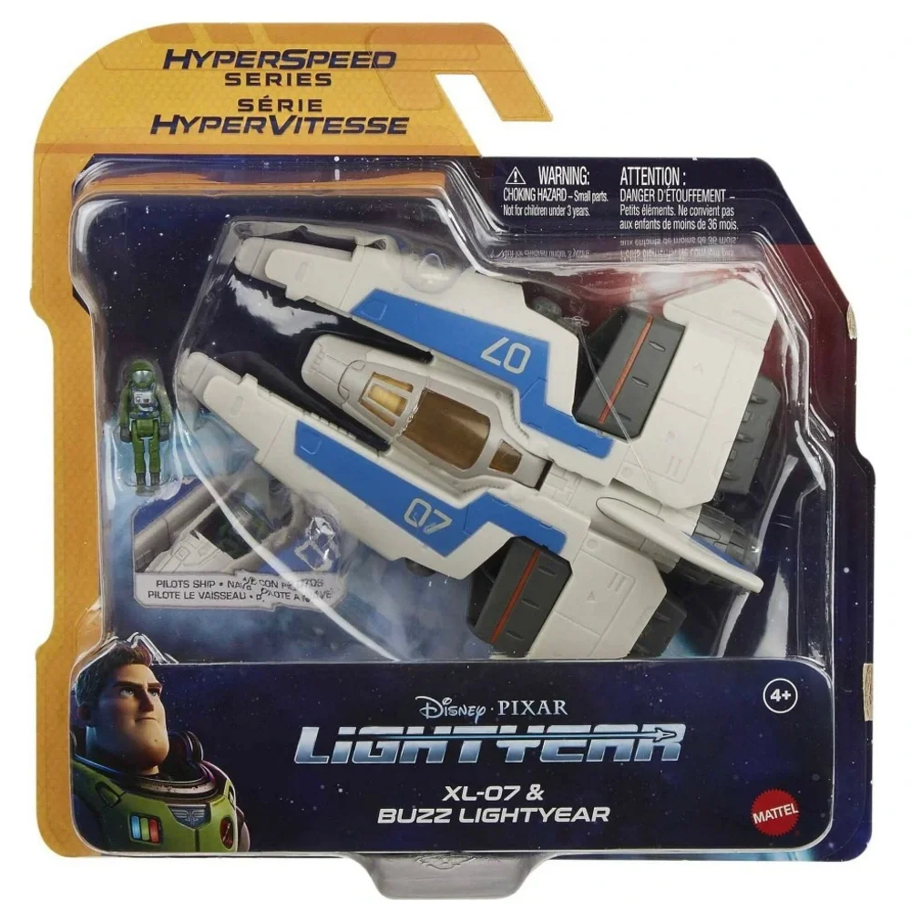 Disney Pixar Lightyear Hyperspeed Series XL-07 & Buzz Lightyear (NWT)